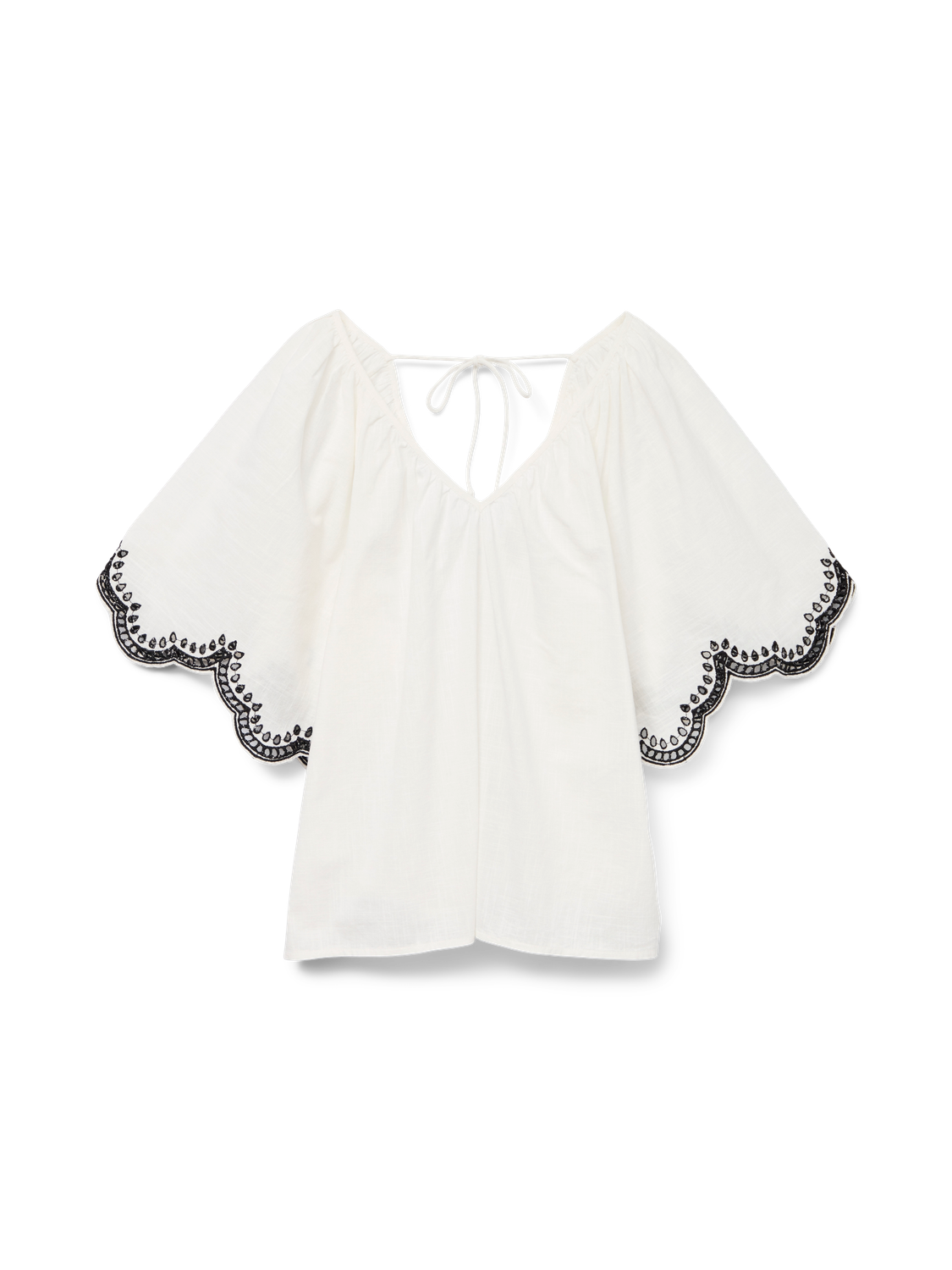 VMDIANA EMBROIDERED TOP
